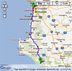 Moores Track Map Moores Track Map