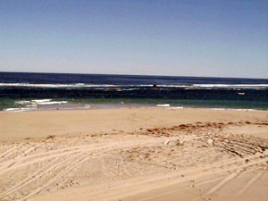 The southern point of the bay The southern point of the bay